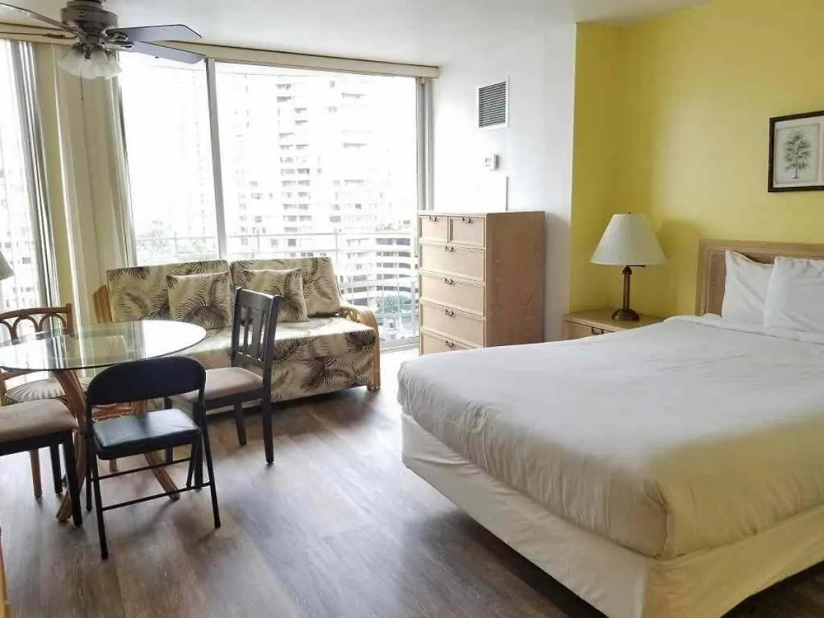 Ilikai Marina 1285 City View Studio 호놀룰루